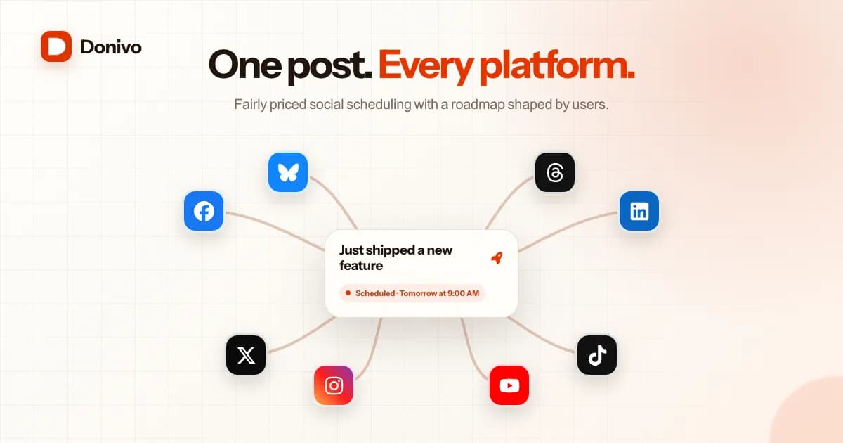 Social Media Scheduler at a Fair Price