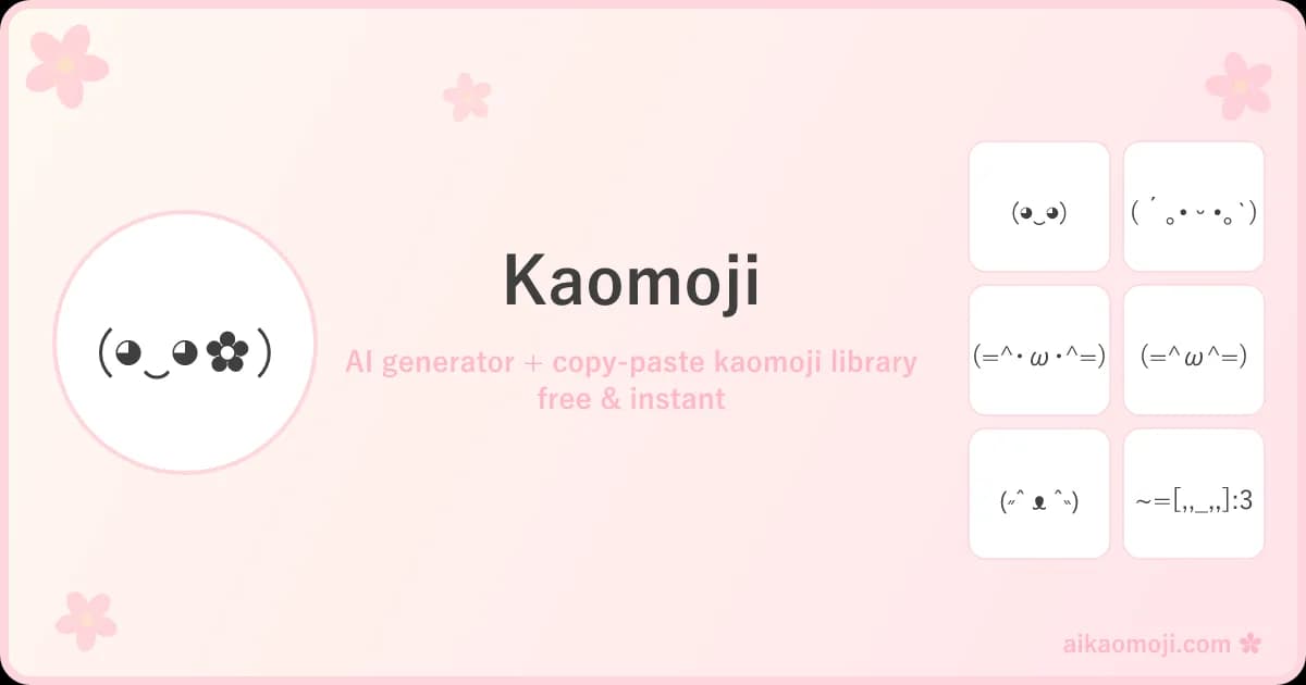 Kaomoji Copy & Paste
