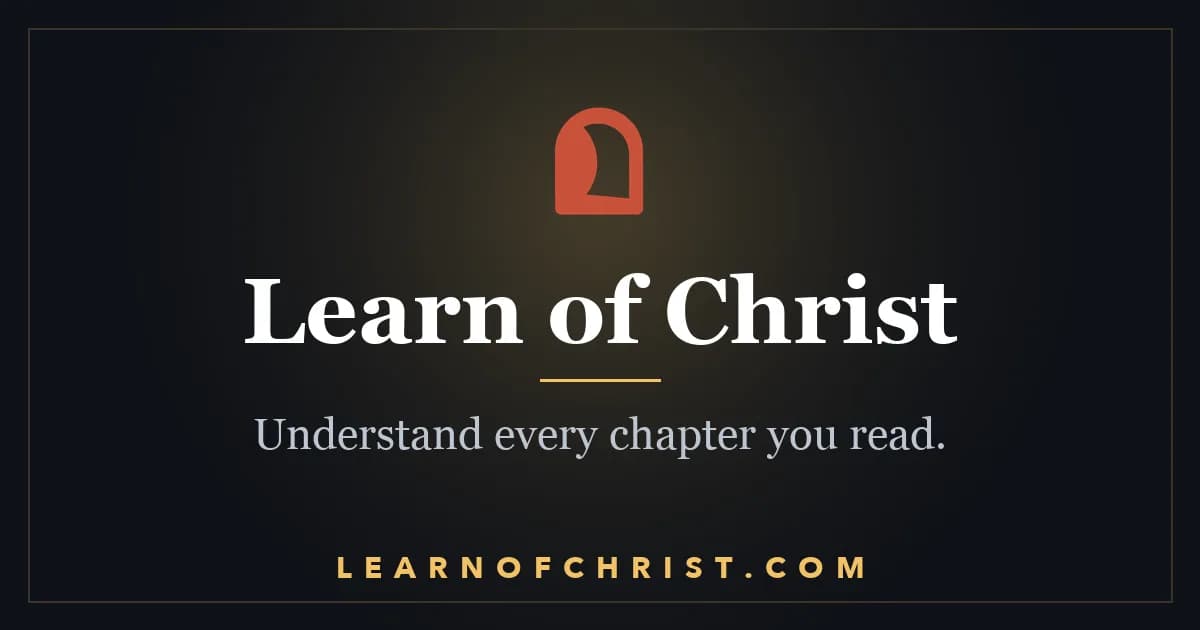Learn of Christ