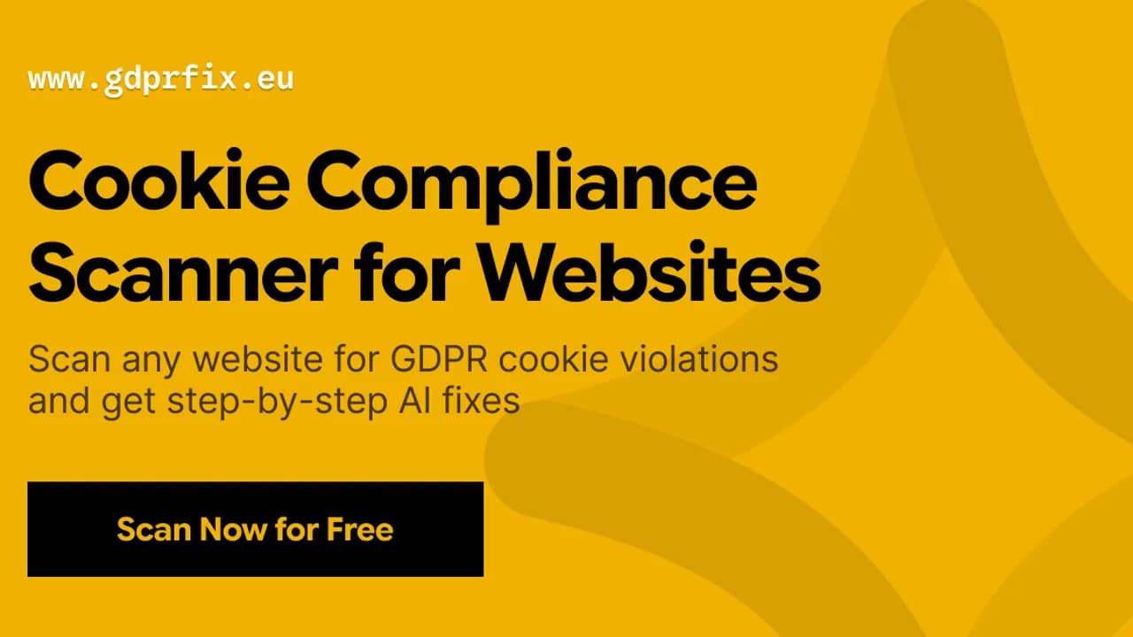 Cookie Compliance Checker for GDPR & ePrivacy