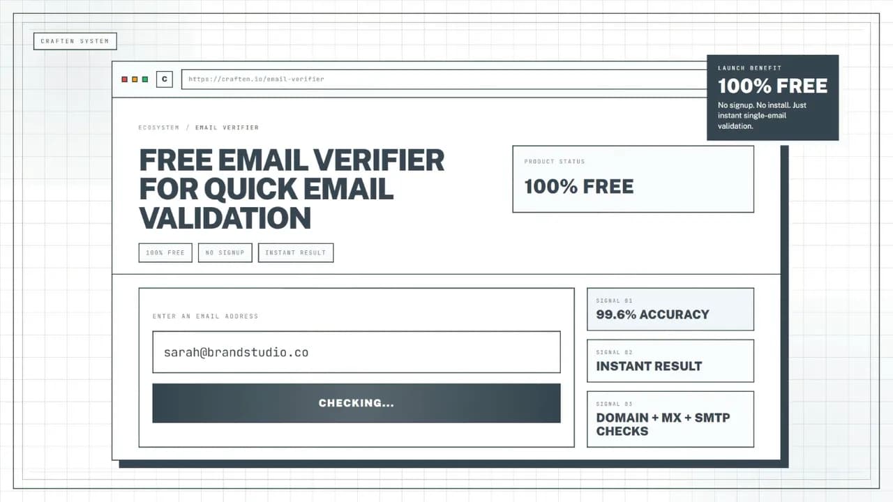 Free Email Verifier