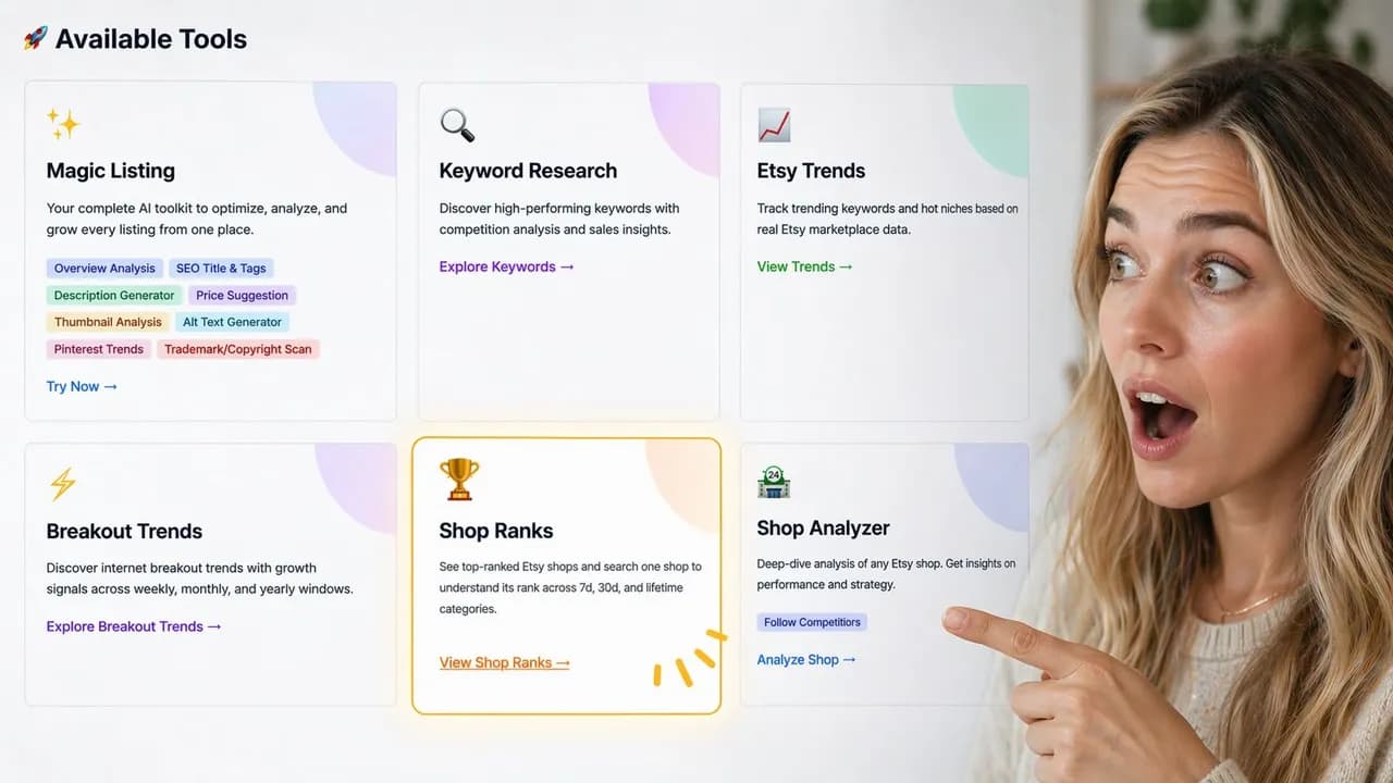 Etsy Shop Analyzer Free